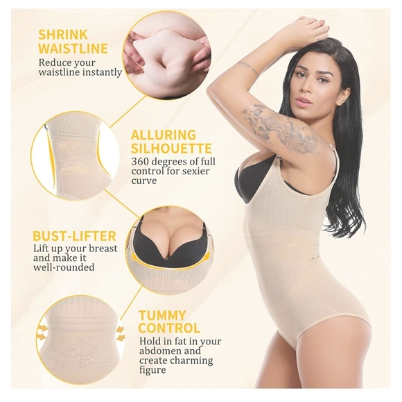 Shapewear Tummy Control Bodysuit NWOT - Picture 2 of 5